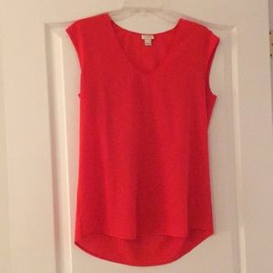 Red J Crew Top
